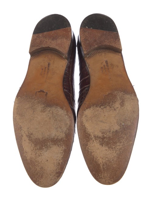 Bruno Magli Crocodile Dress Loafers