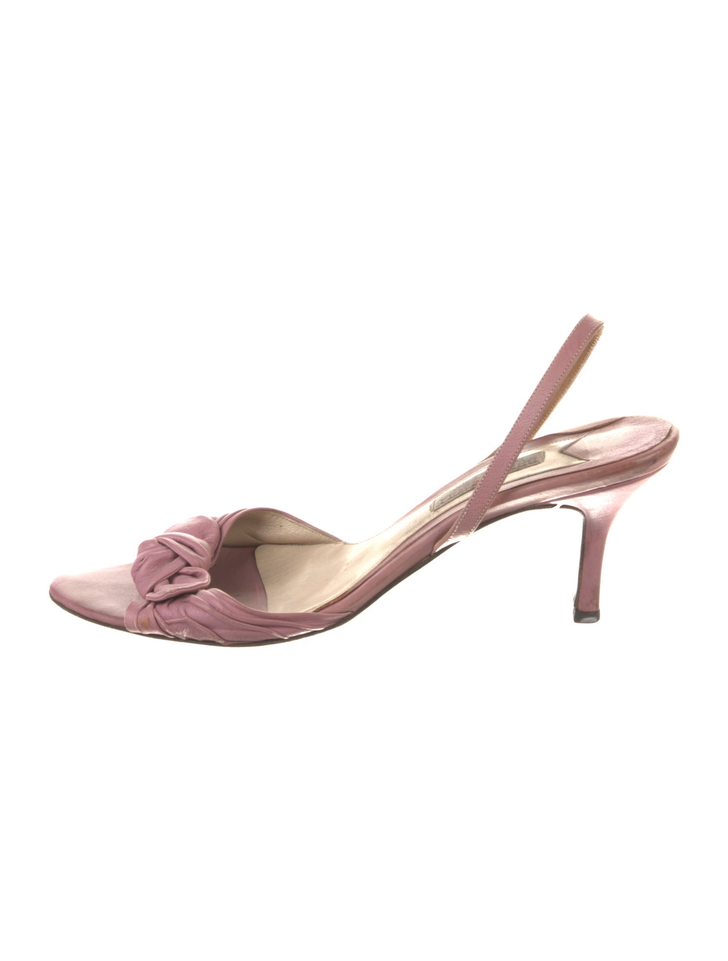 Bruno Magli Leather Slingback Sandals