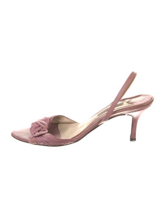 Bruno Magli Leather Slingback Sandals