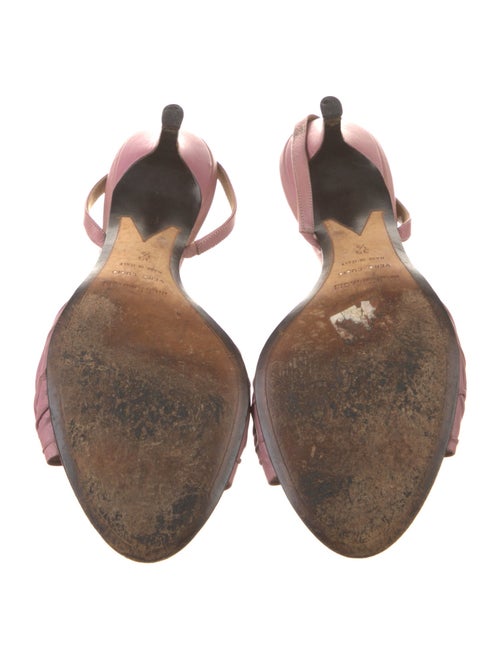 Bruno Magli Leather Slingback Sandals