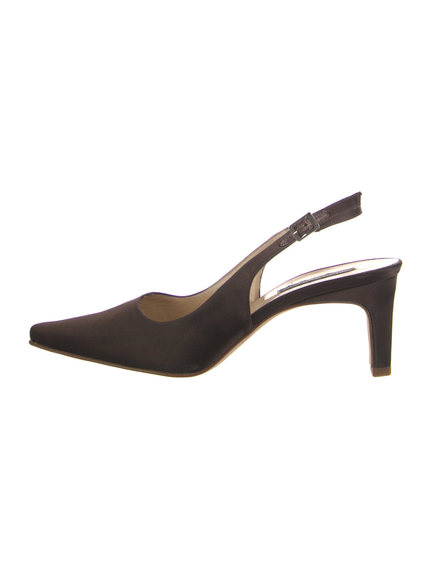 Bruno Magli Satin Slingback Pumps