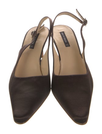 Bruno Magli Satin Slingback Pumps
