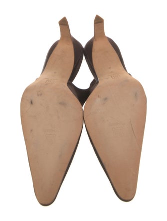 Bruno Magli Satin Slingback Pumps