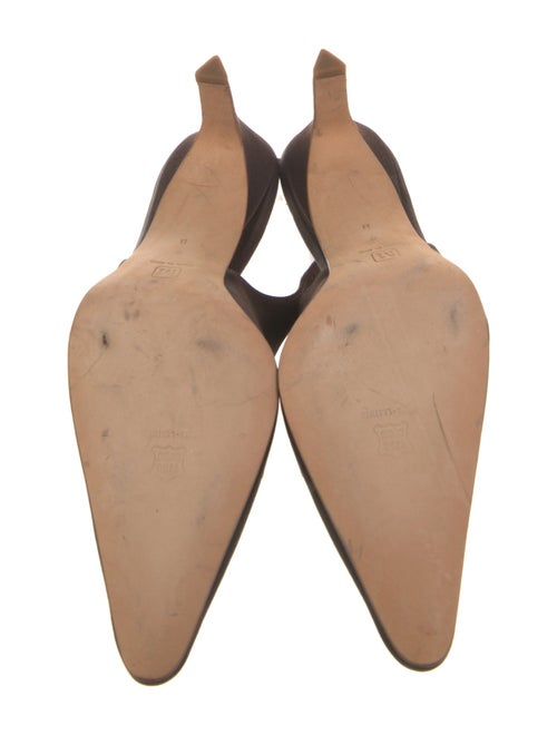 Bruno Magli Satin Slingback Pumps