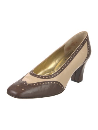 Bruno Magli Leather Pumps