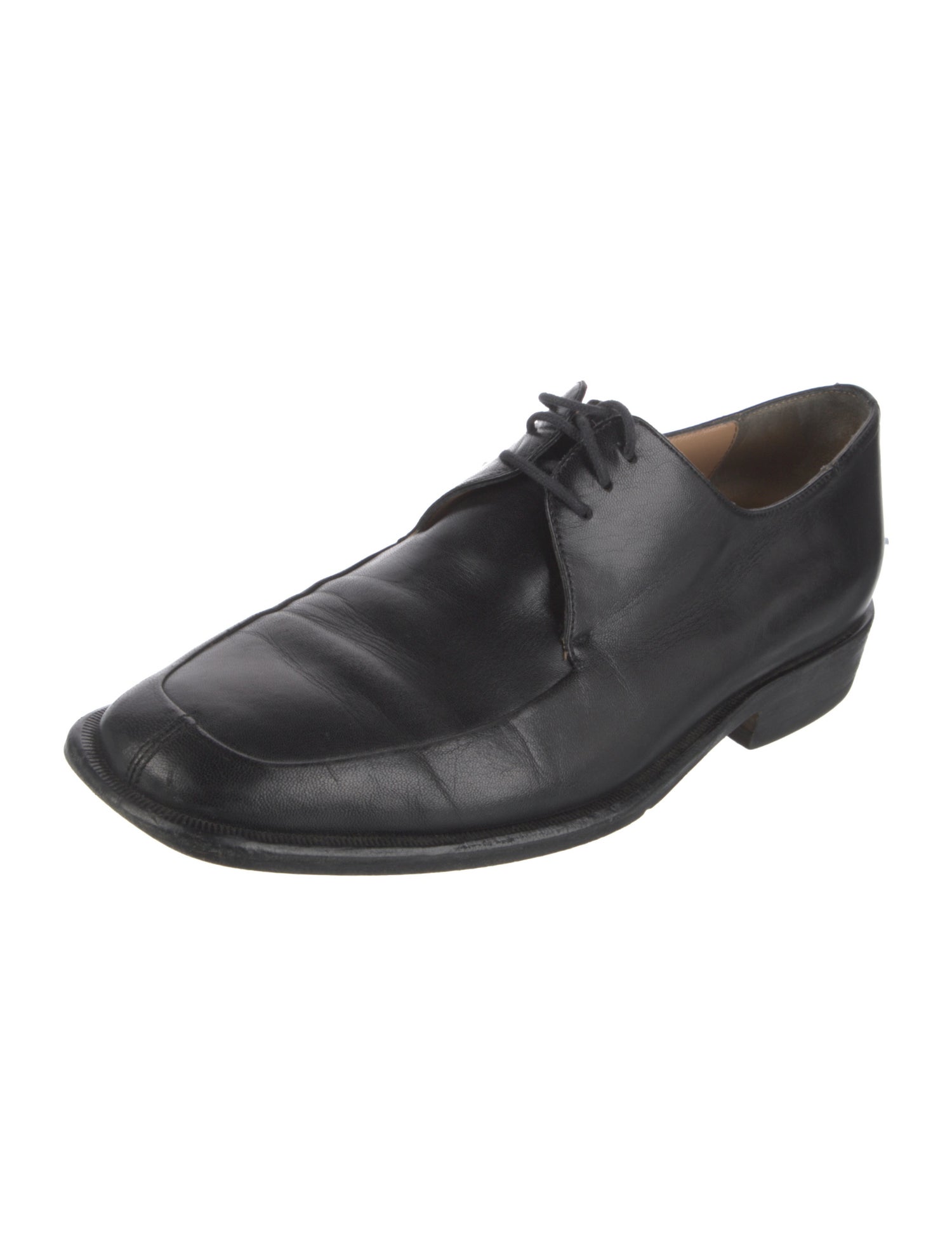 Bruno Magli Leather Derby Shoes