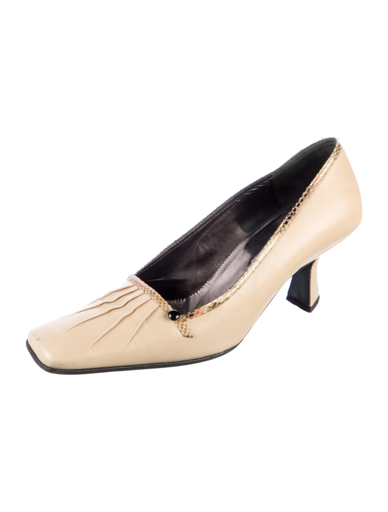 Bruno Magli Leather Pumps