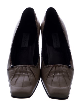 Bruno Magli Leather Pumps