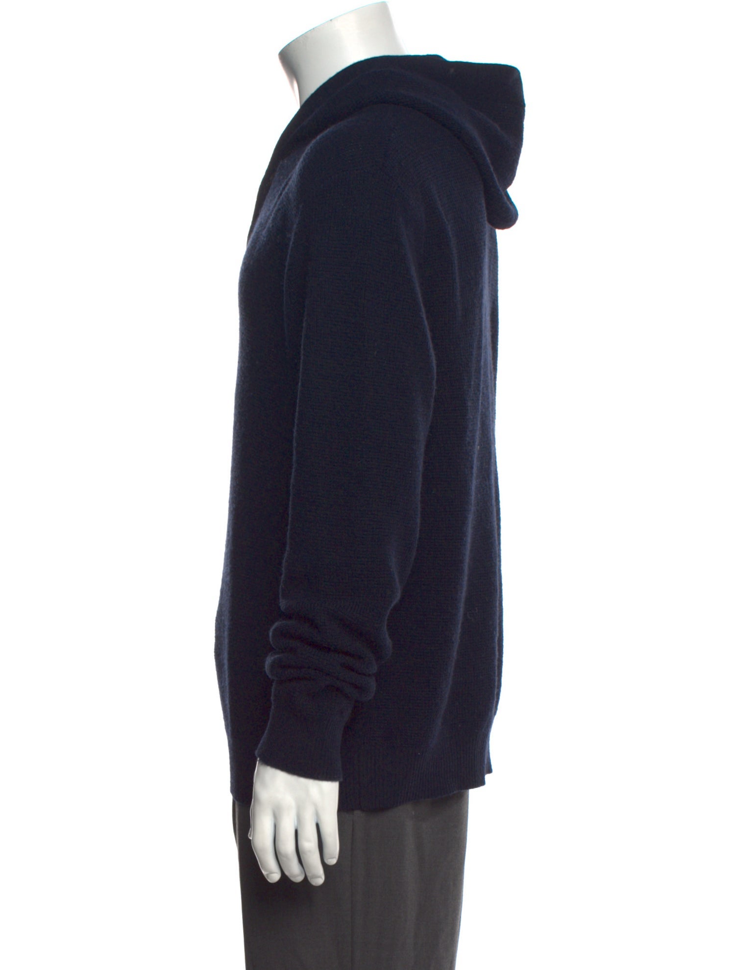 Bruno Magli Merino Wool V-Neck Polo Sweater