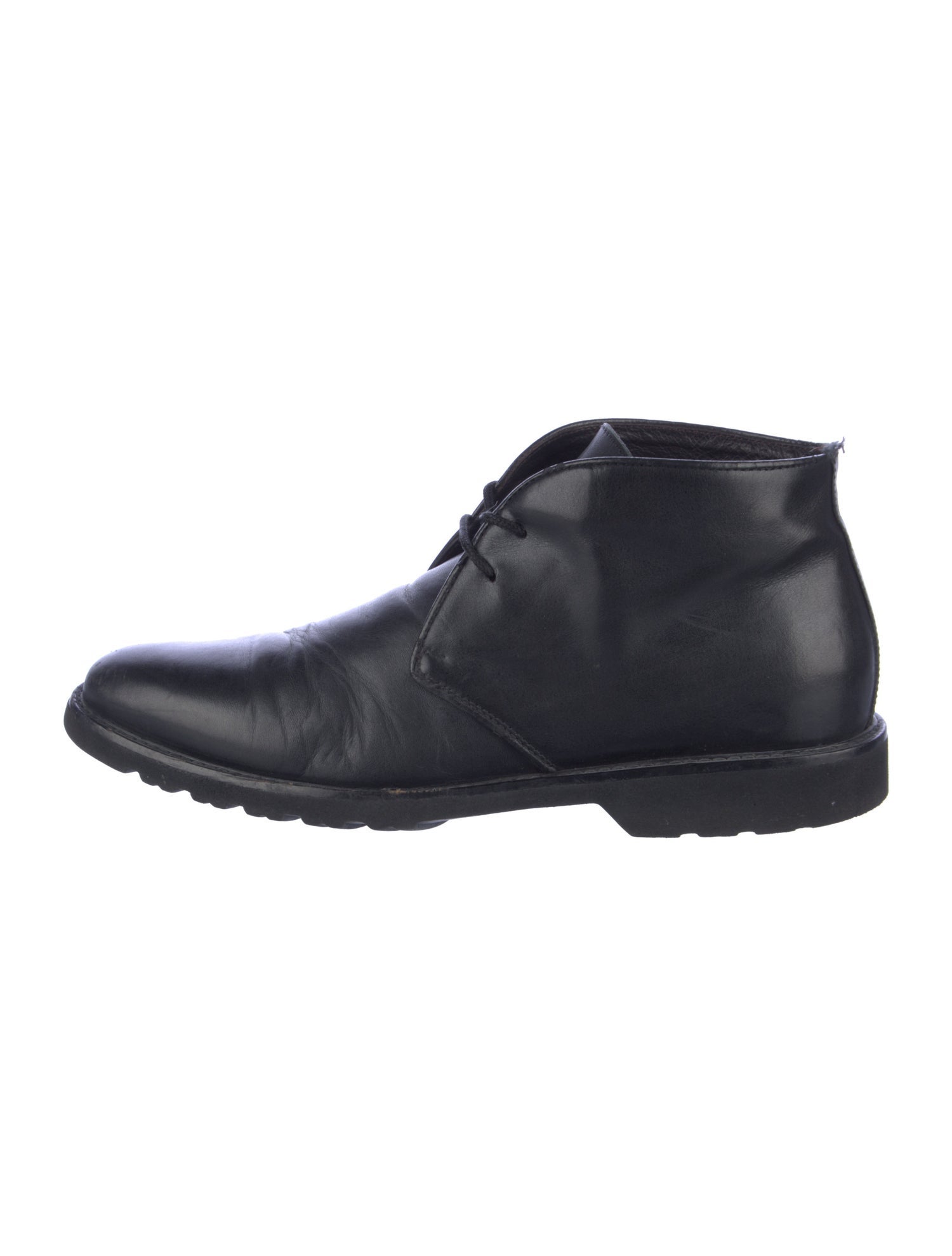 Bruno Magli Leather Lace-Up Boots