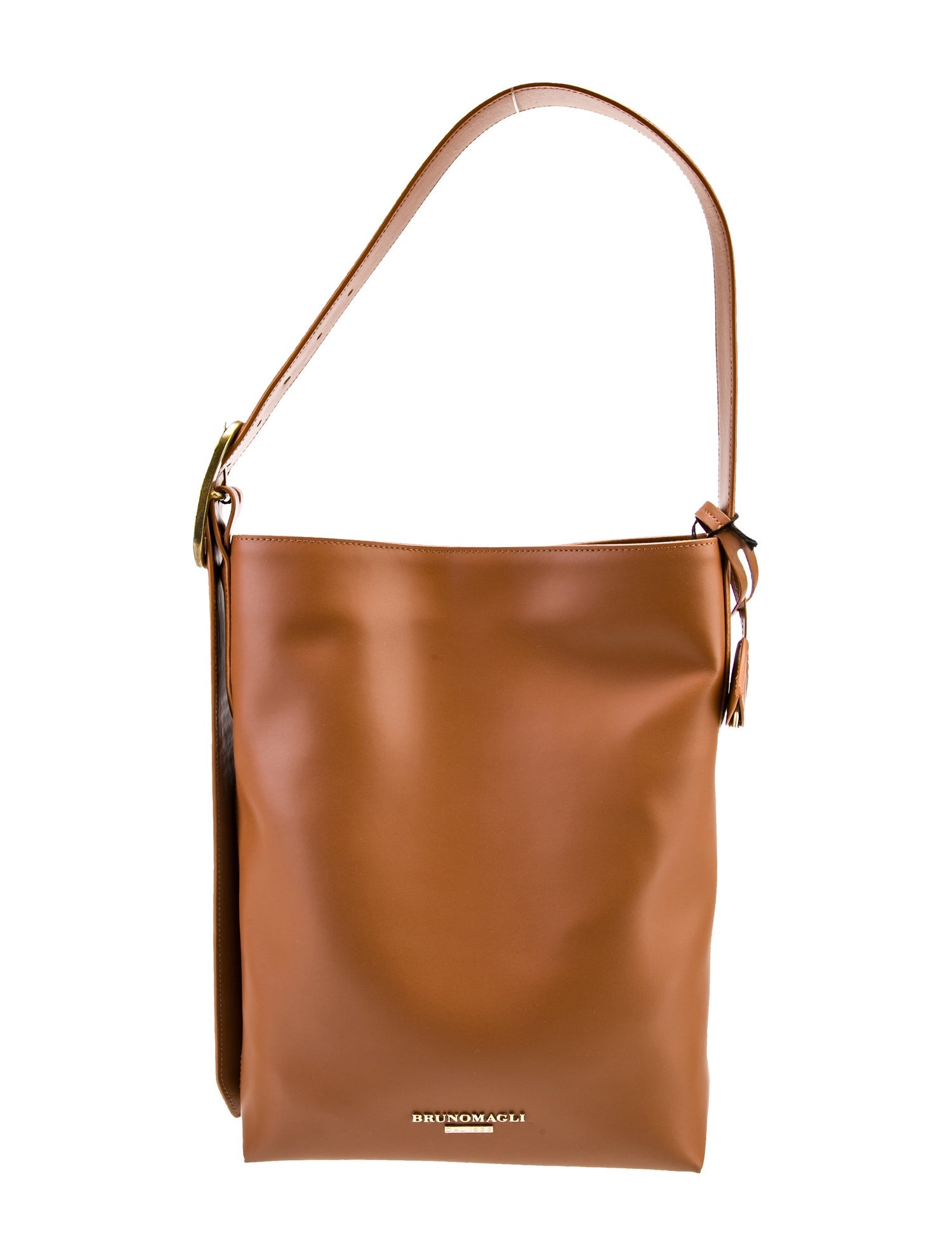 Bruno Magli Leather Bucket Bag