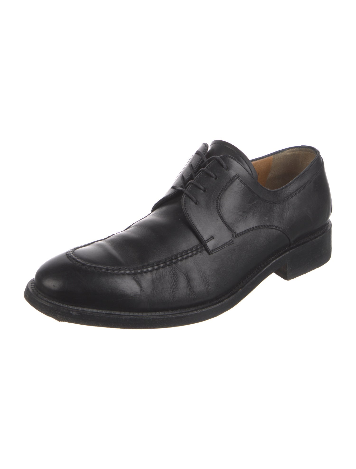 Bruno Magli Leather Derby Shoes