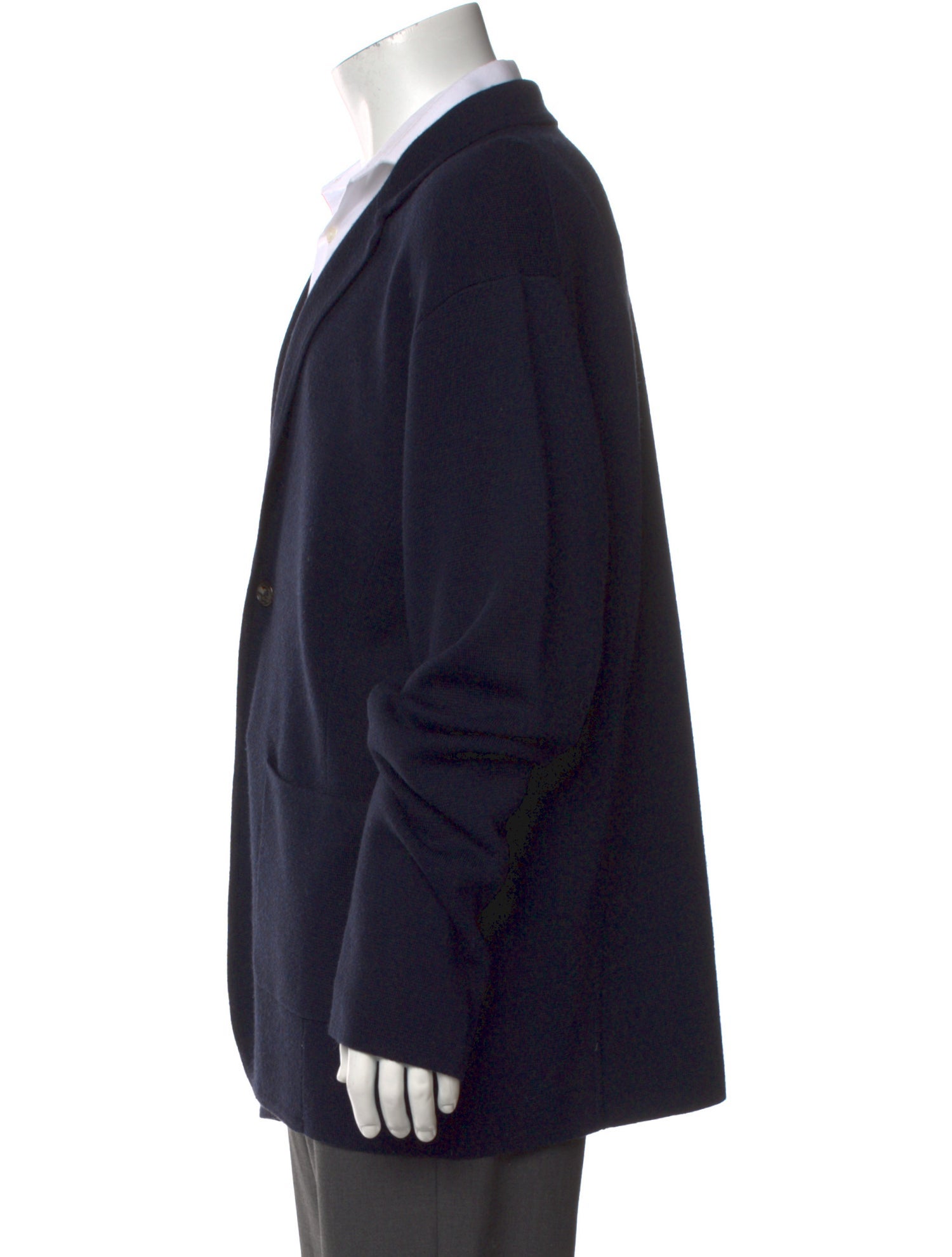 Bruno Magli Merino Wool V-Neck Cardigan