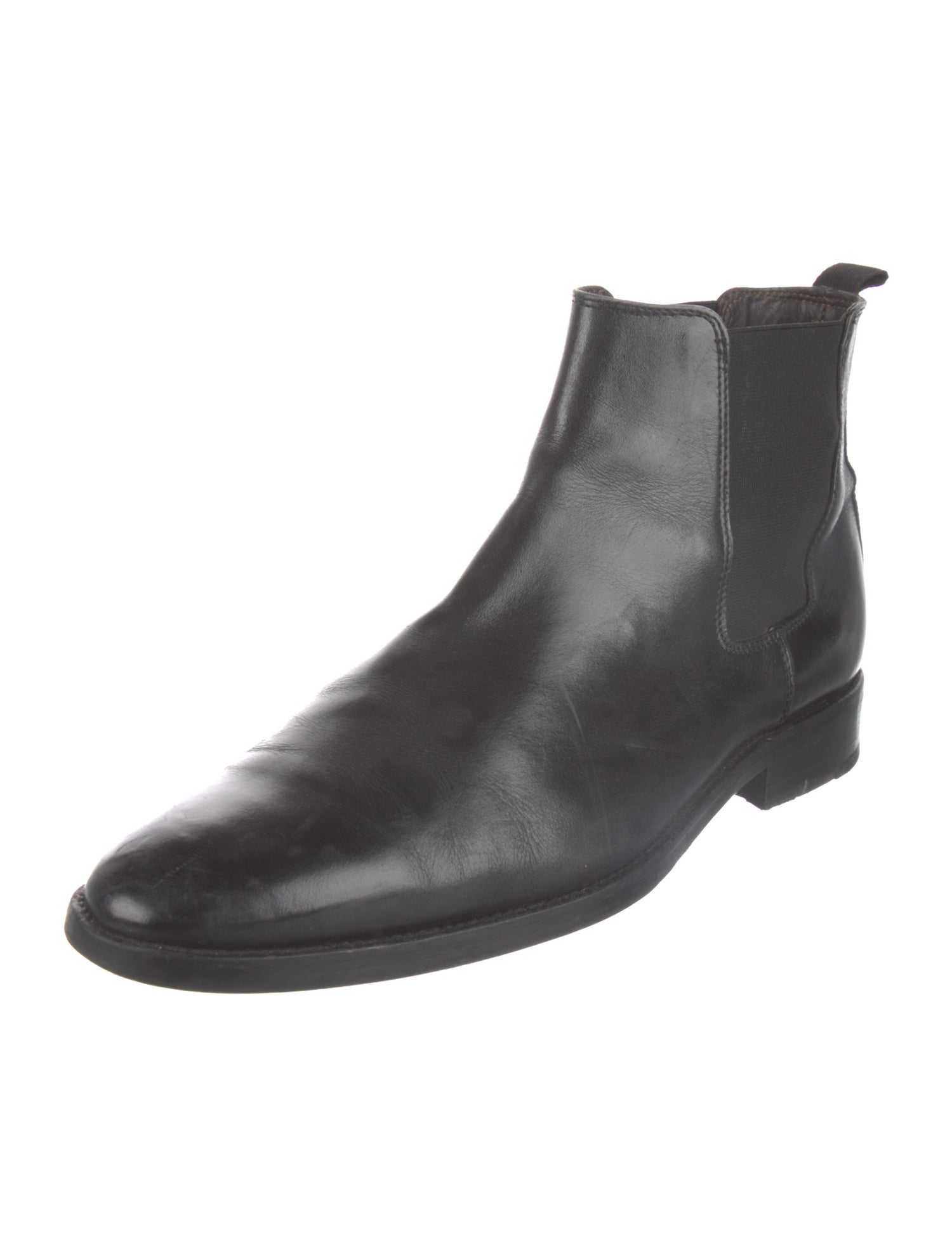 Bruno Magli Leather Chelsea Boots