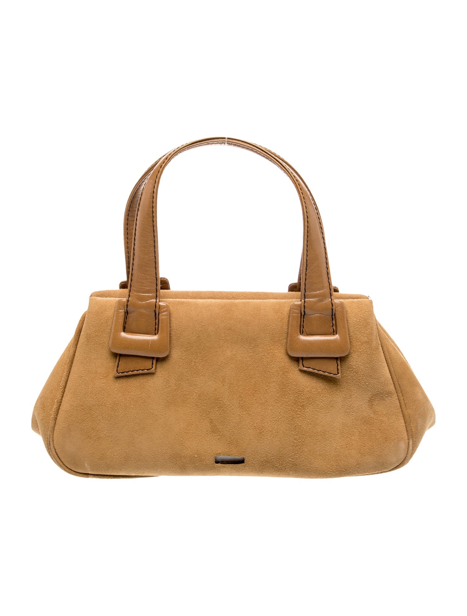 Bruno Magli Suede Top Handle Bag
