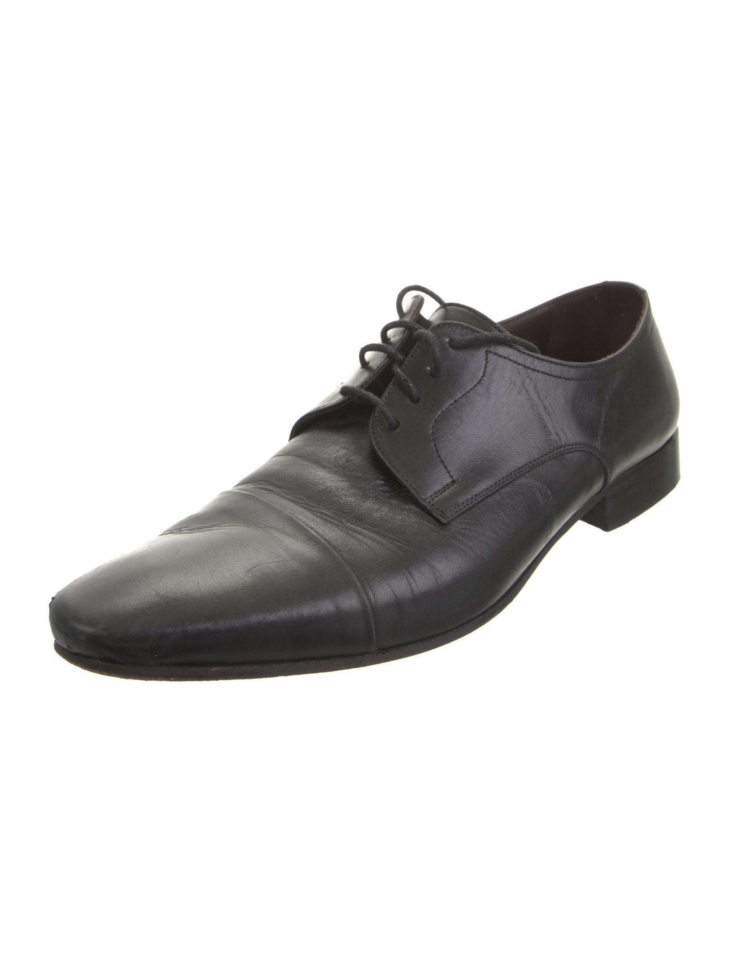 Bruno Magli Leather Derby Shoes