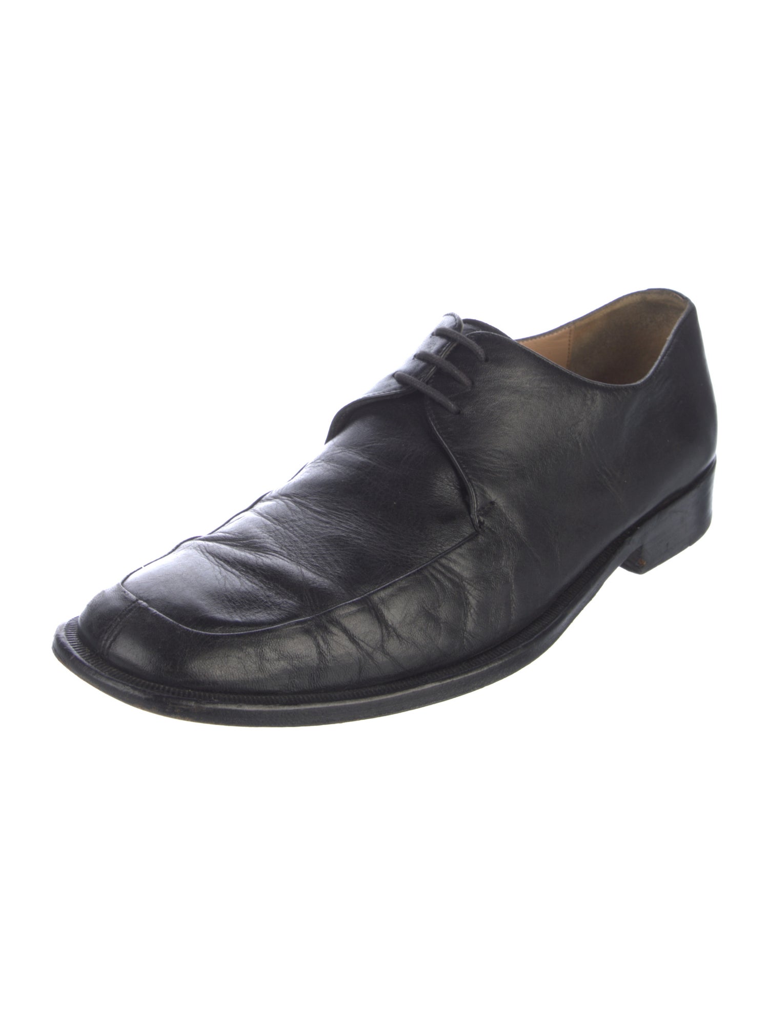 Bruno Magli Leather Derby Shoes