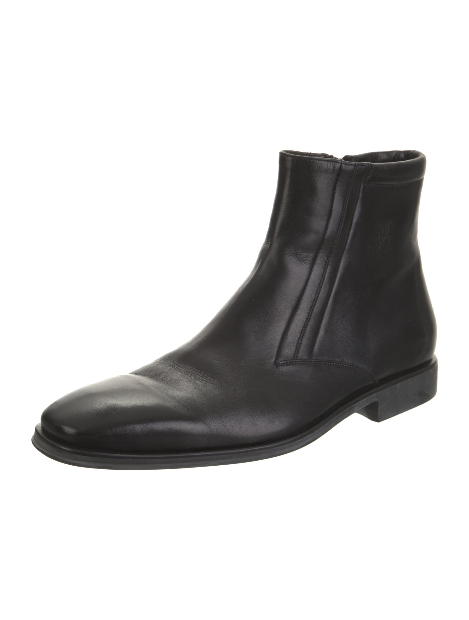 Bruno Magli Leather Chelsea Boots