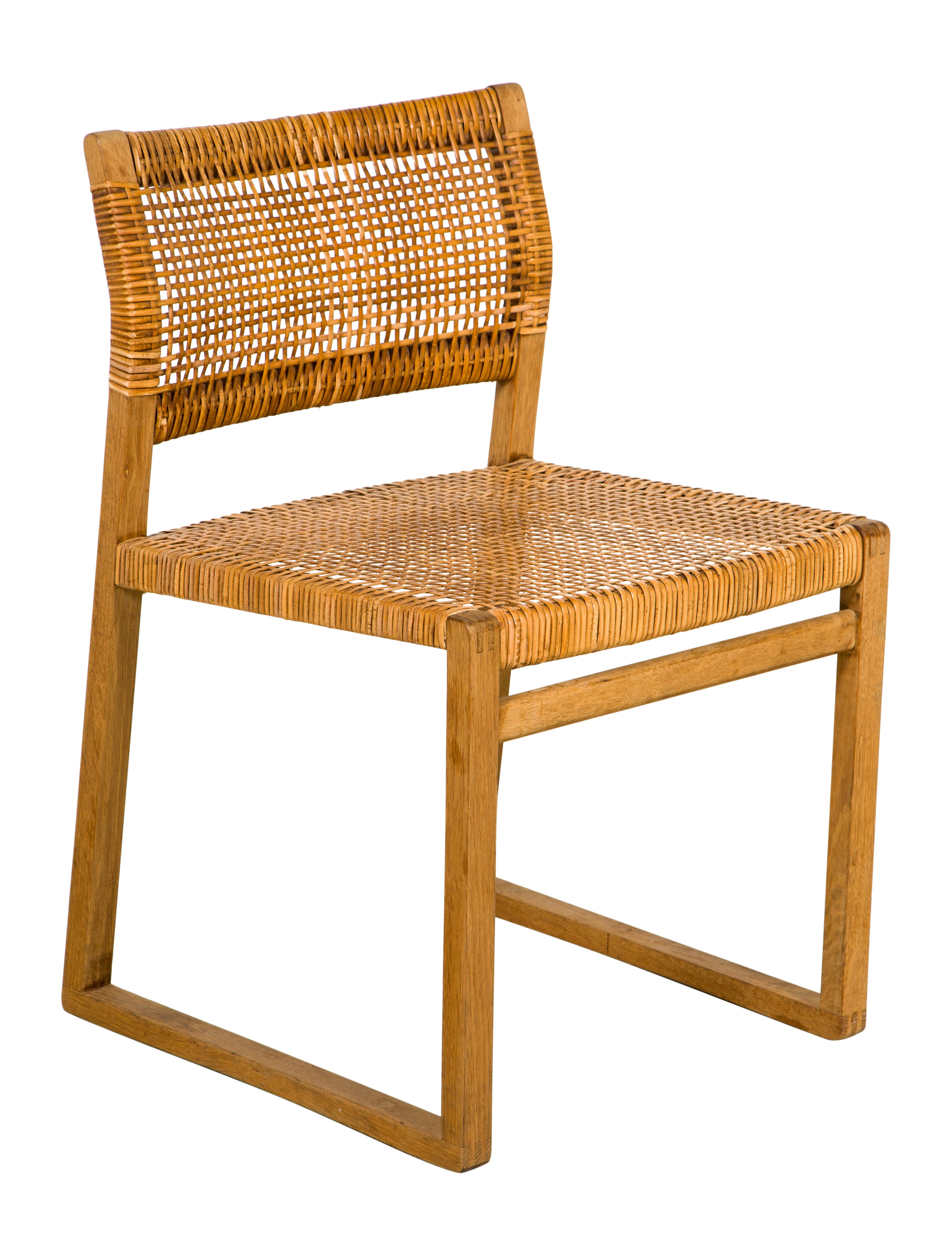 Børge Mogensen Set of 6 Danish Modern BM61 Side Chairs