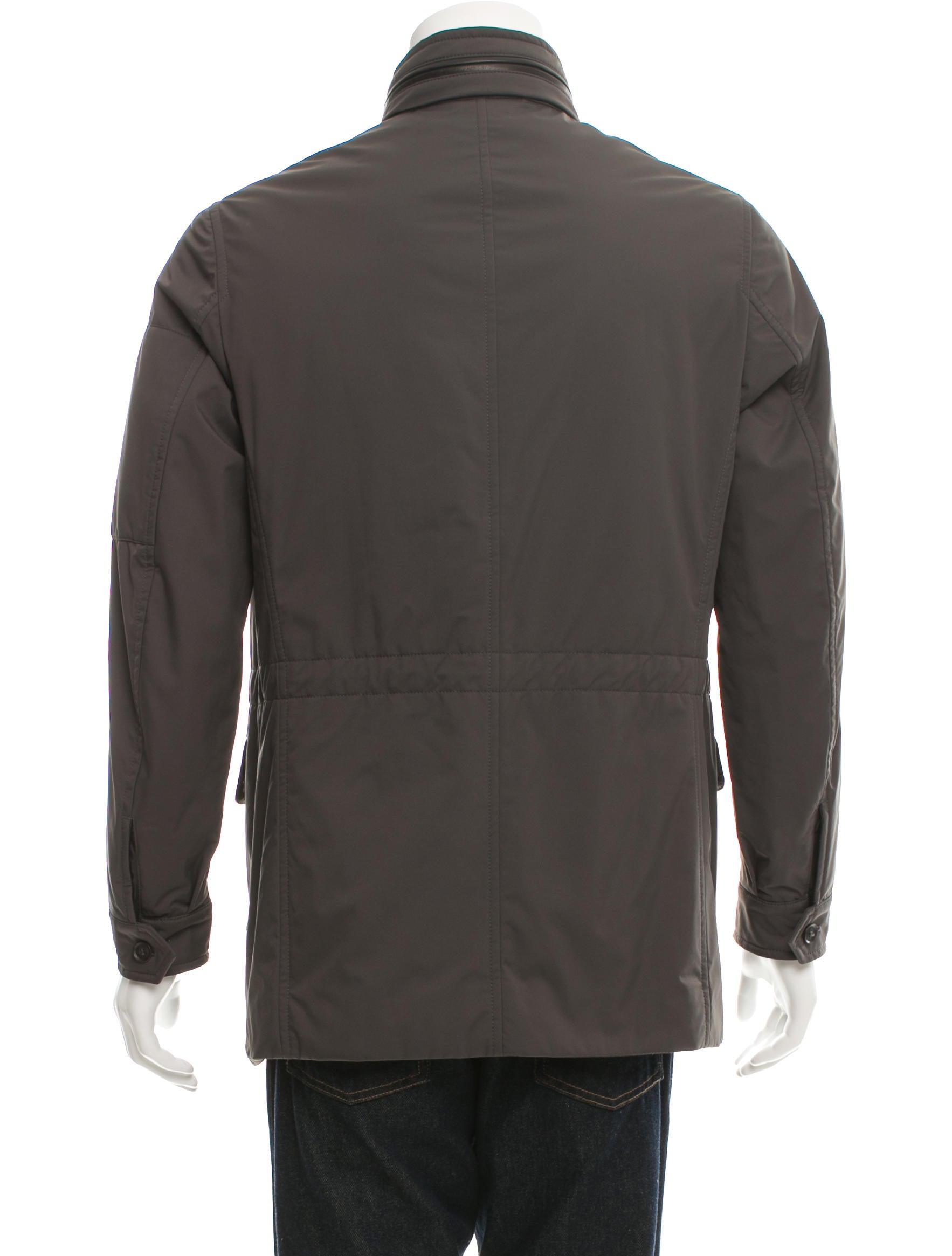 Brioni Nylon Lightweight Jacket Clothing BRO21237 The RealReal