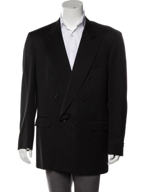 Brioni Wool Tuxedo Jacket black