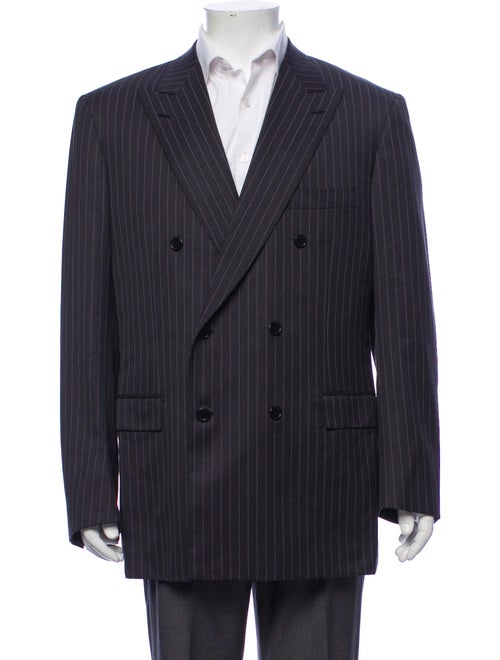 Brioni Wool Double-Breasted Blazer wool