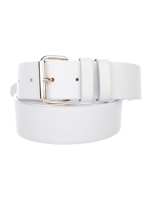 Brioni Leather Hip Belt gold