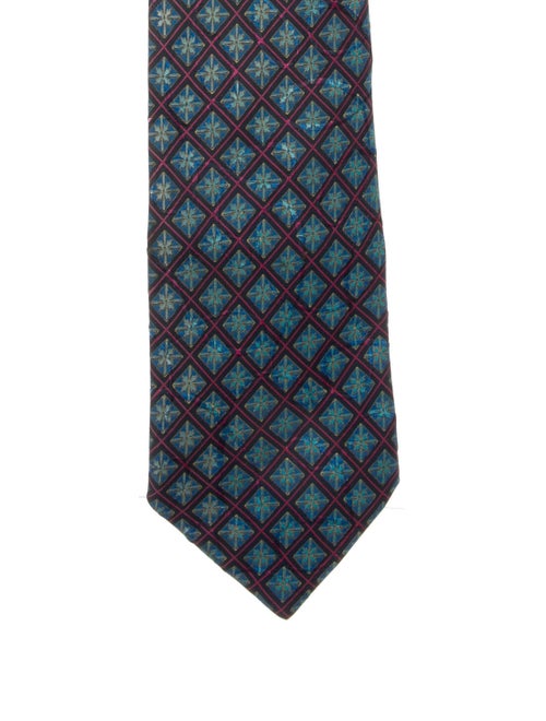 Brioni SIlk Tie blue