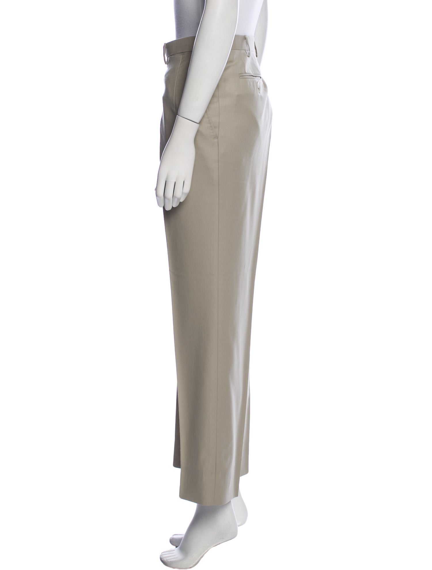 Brioni Virgin Wool Straight Leg Pants