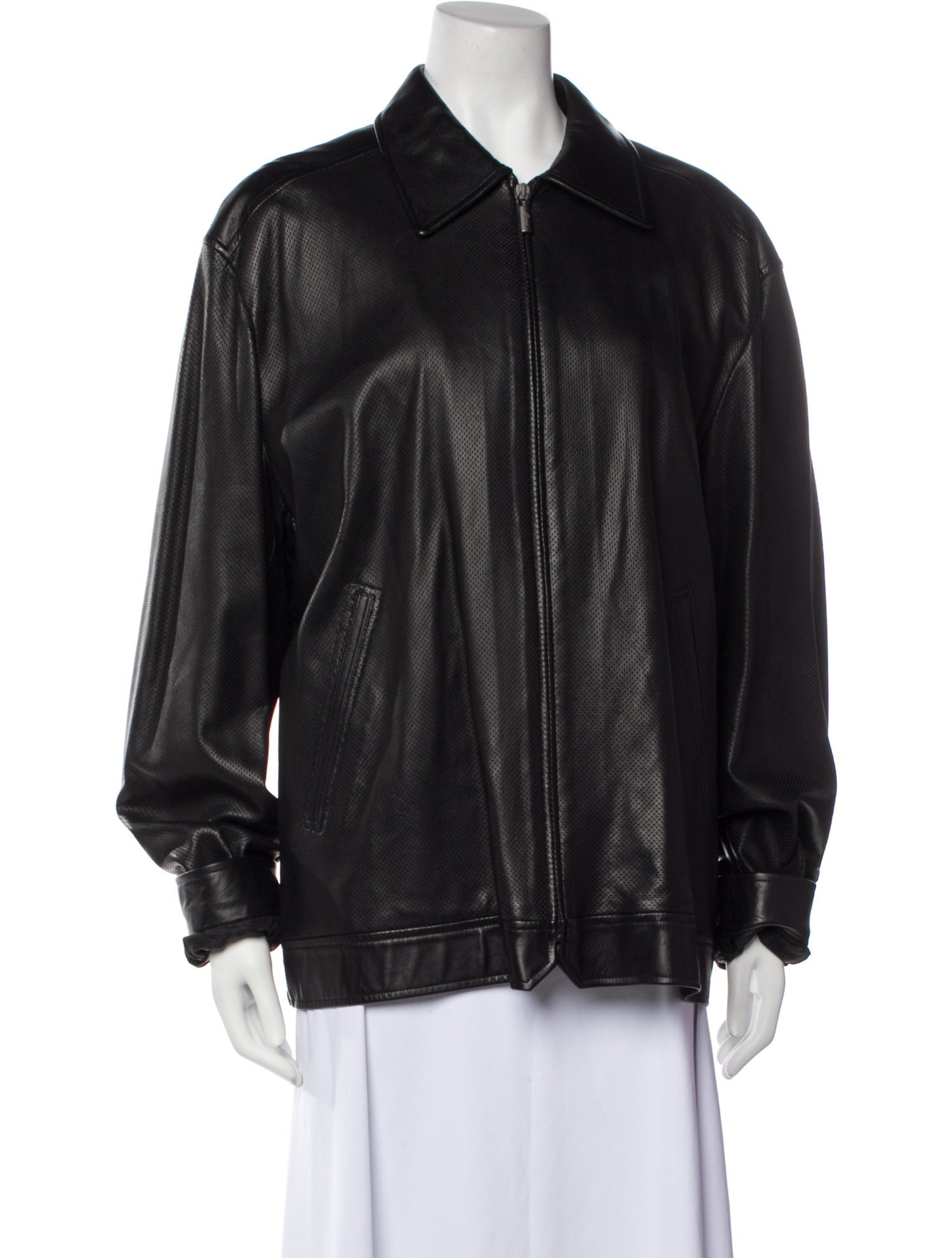 Brioni Leather Jacket