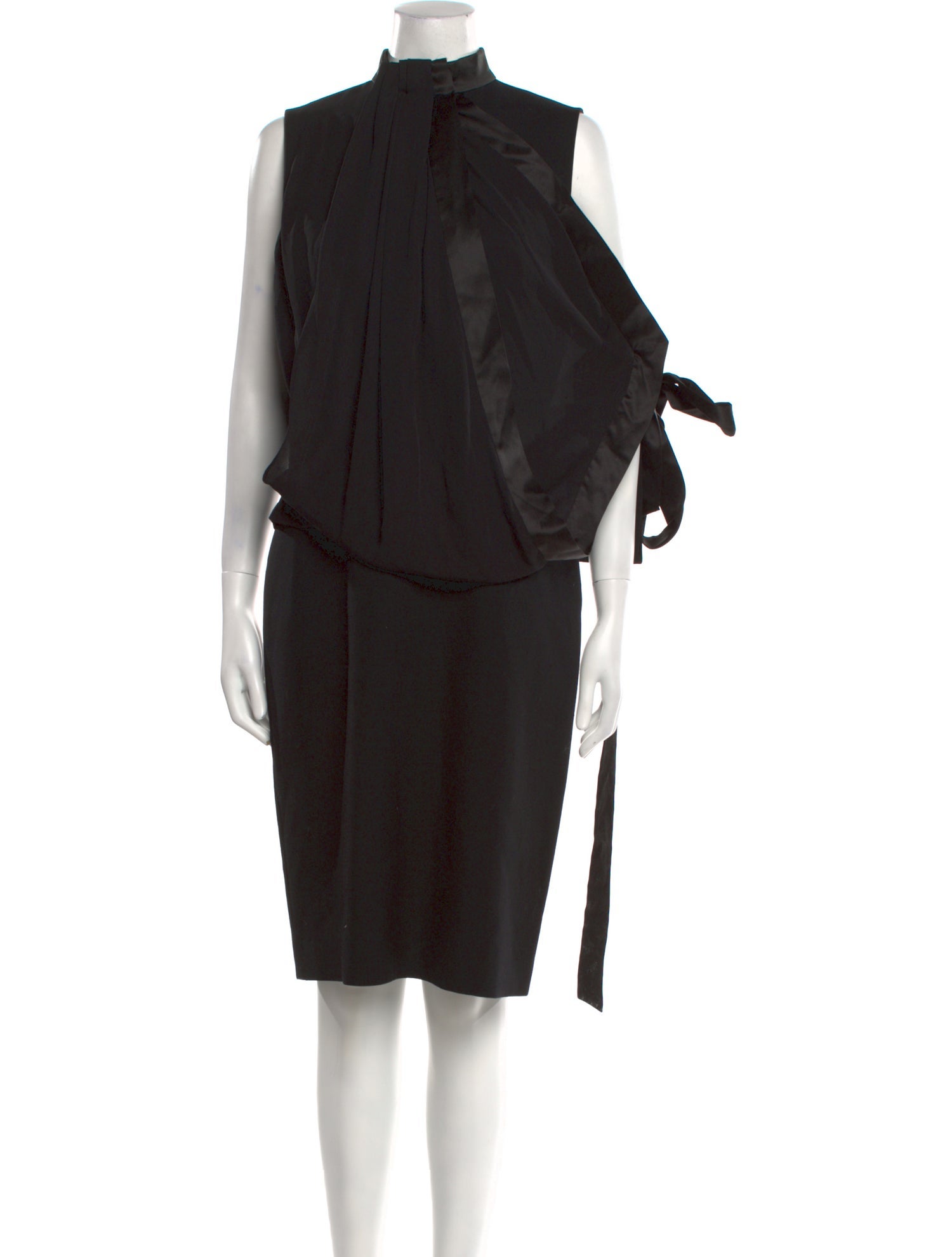 Brioni Virgin Wool Knee-Length Dress