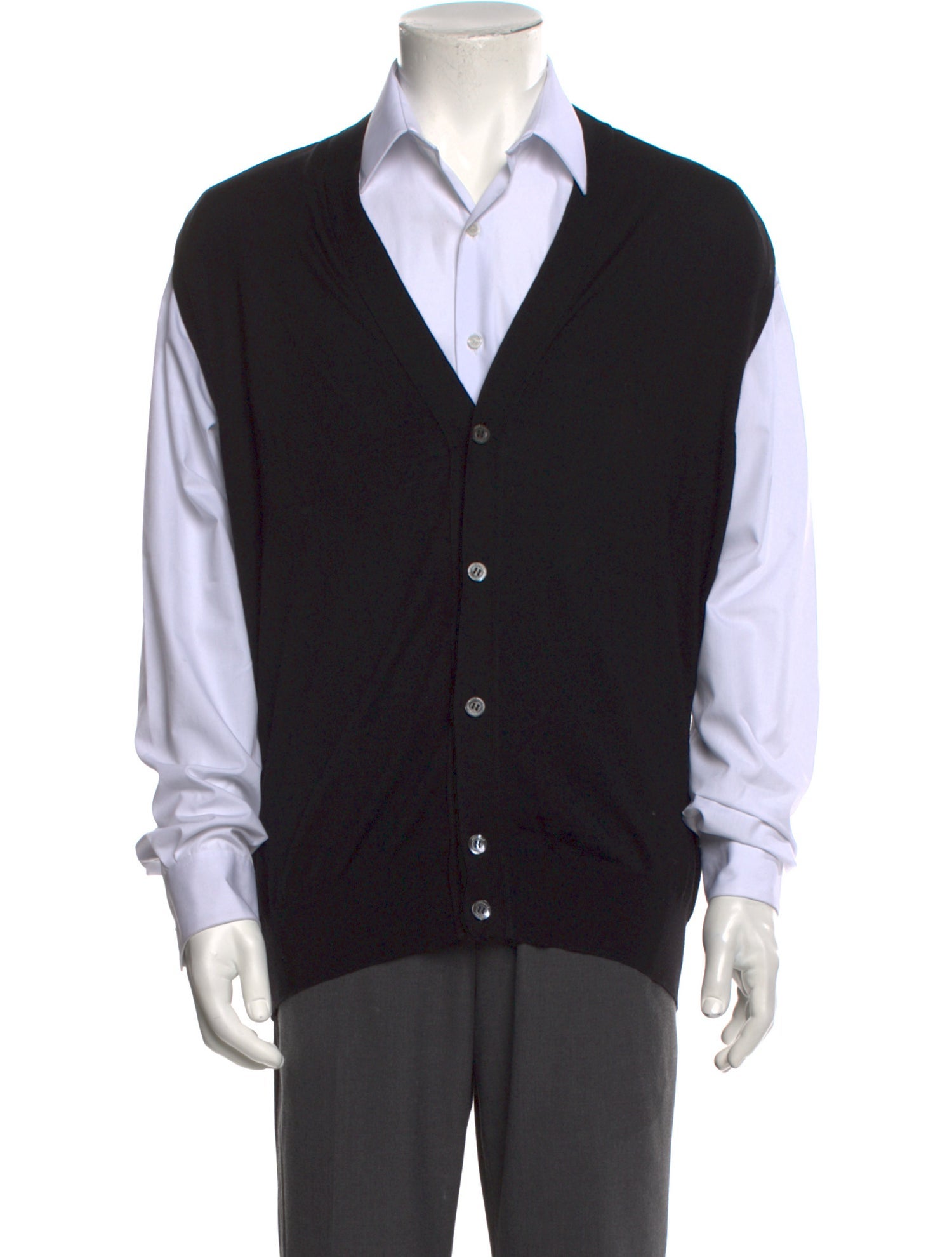 Brioni Wool V-Neck Sweater Vest