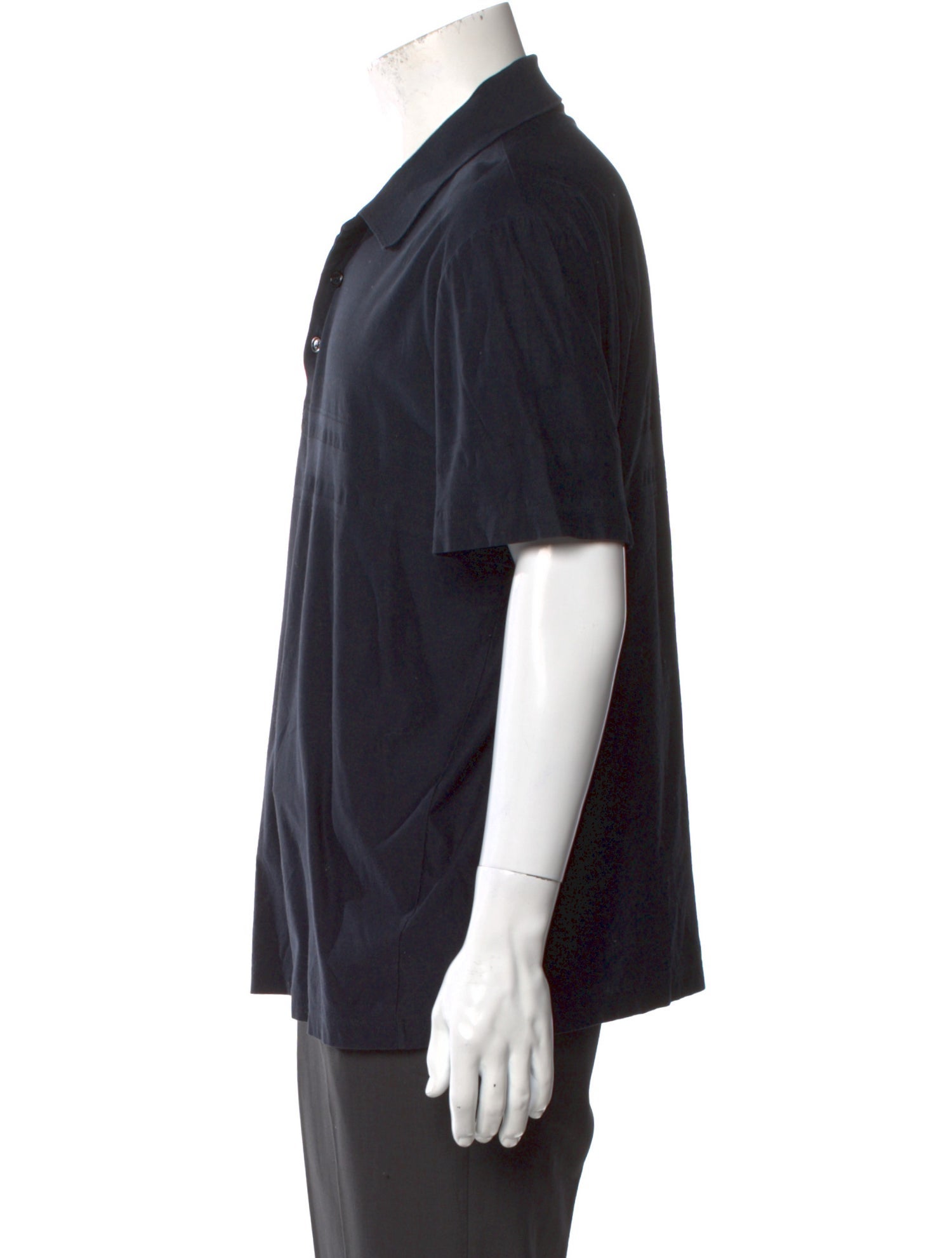 Brioni Collar Short Sleeve Polo Shirt