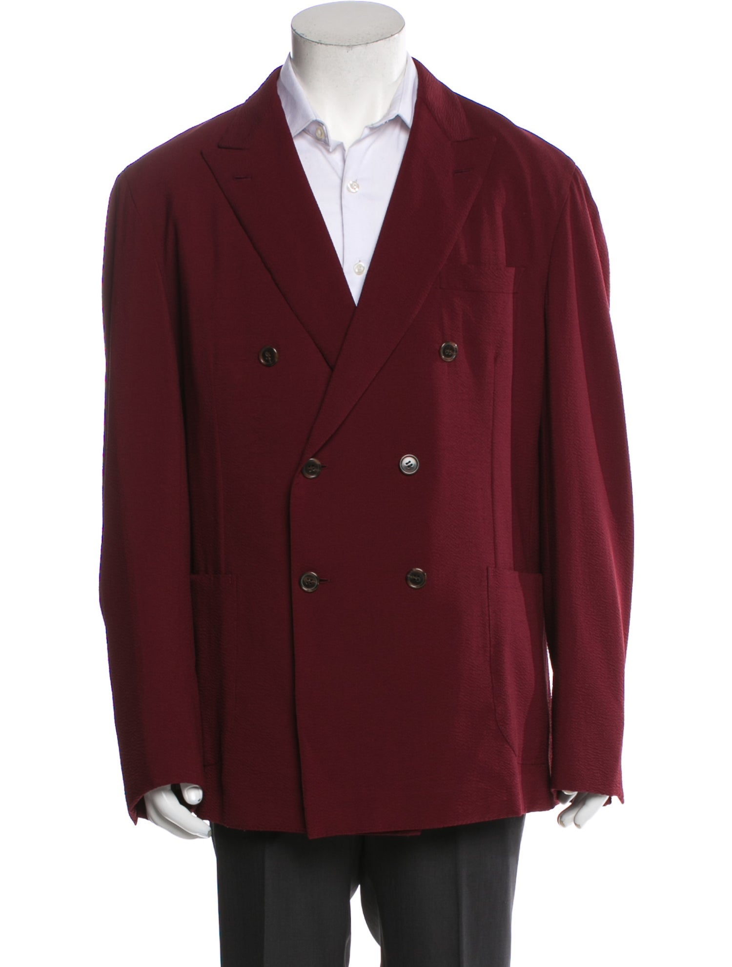 Brioni Virgin Wool Peacoat