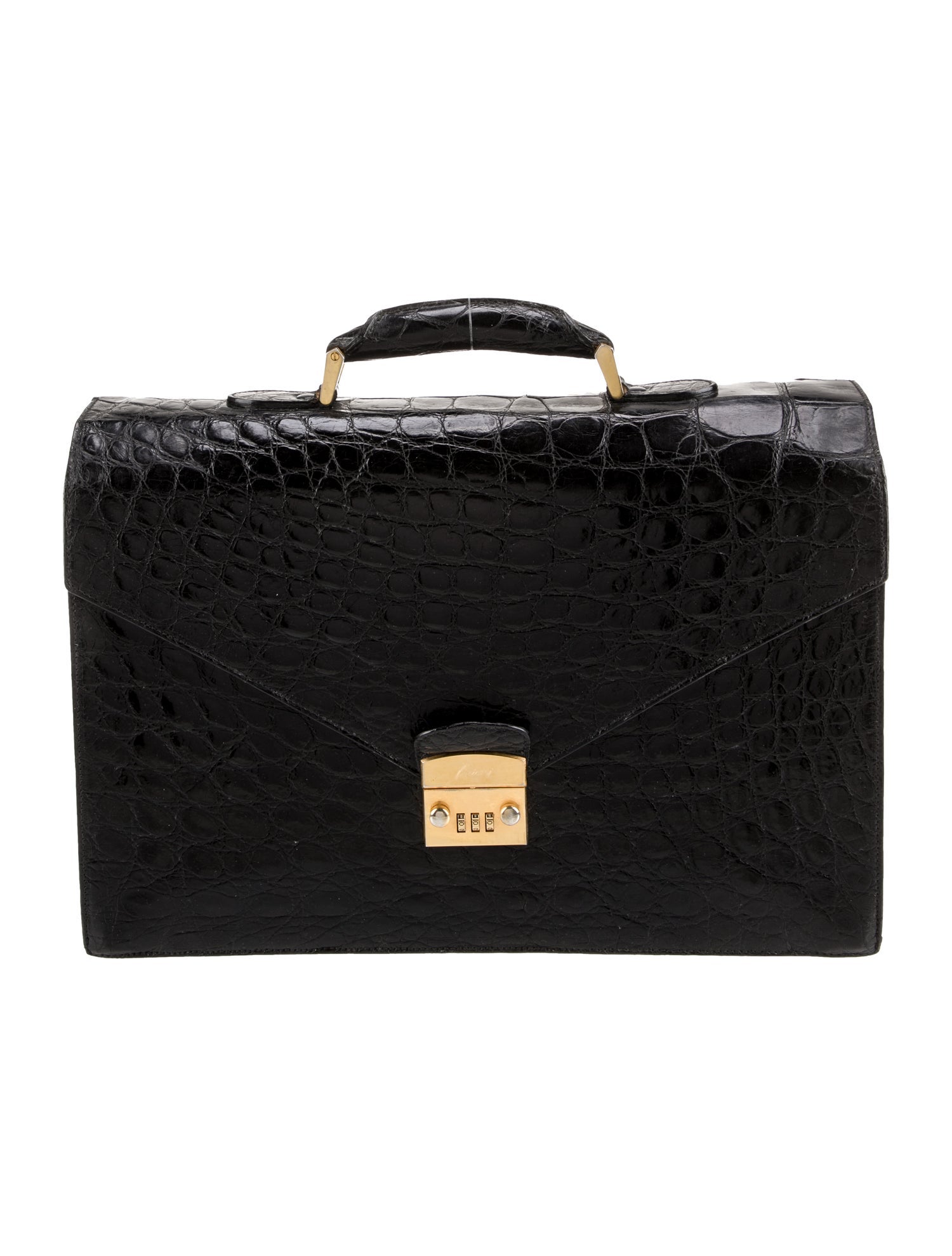 Brioni Alligator Briefcase
