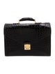Brioni Alligator Briefcase