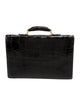 Brioni Alligator Briefcase