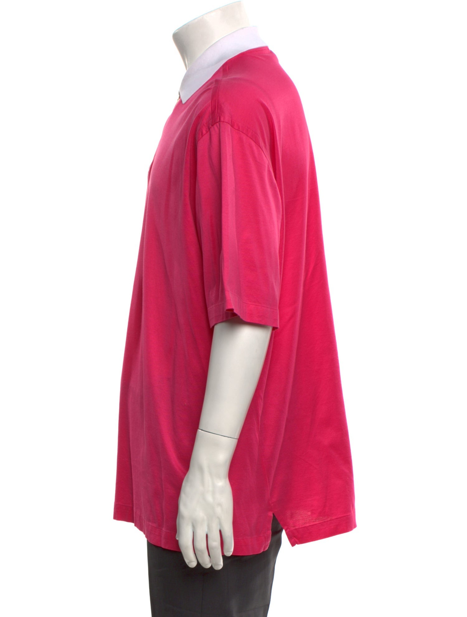 Brioni Collar Short Sleeve Polo Shirt