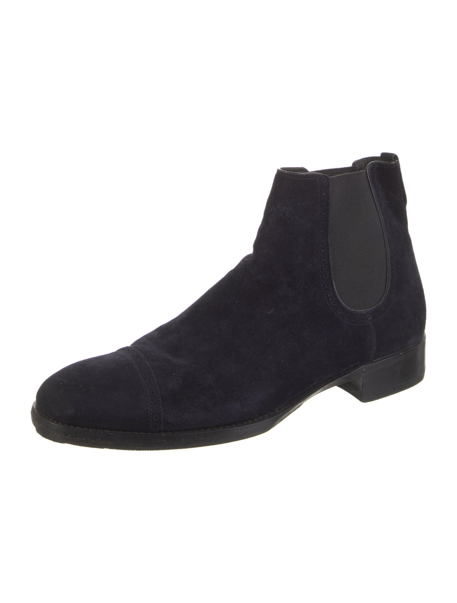 Brioni Suede Chelsea Boots