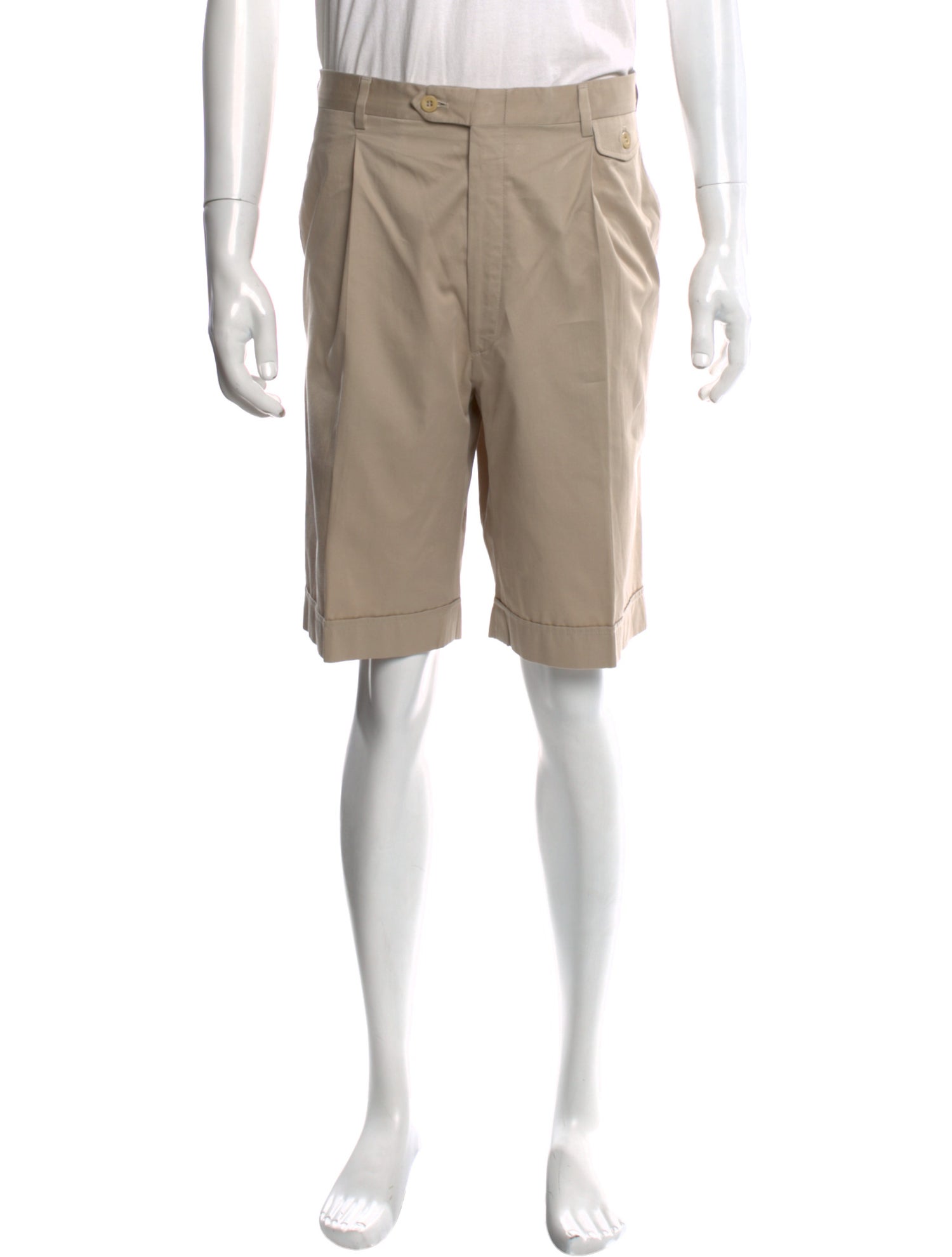 Brioni Flat Front Shorts