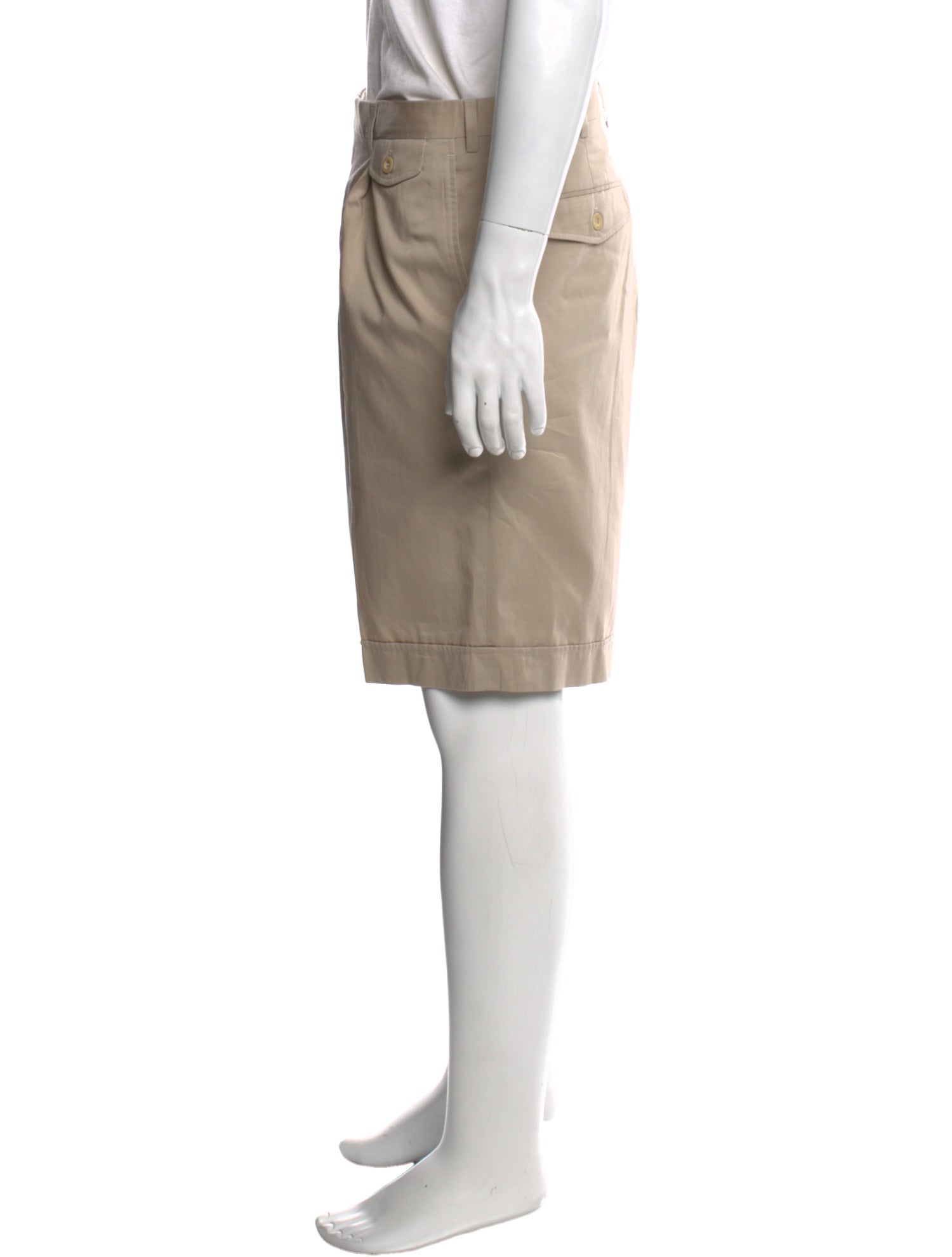 Brioni Flat Front Shorts