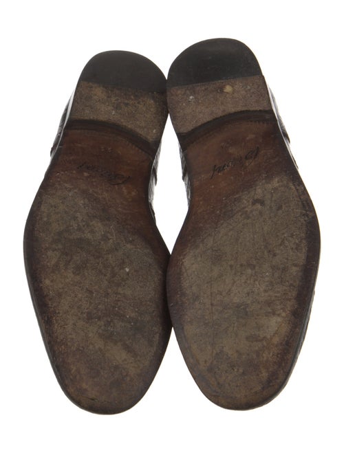 Brioni Crocodile Oxfords