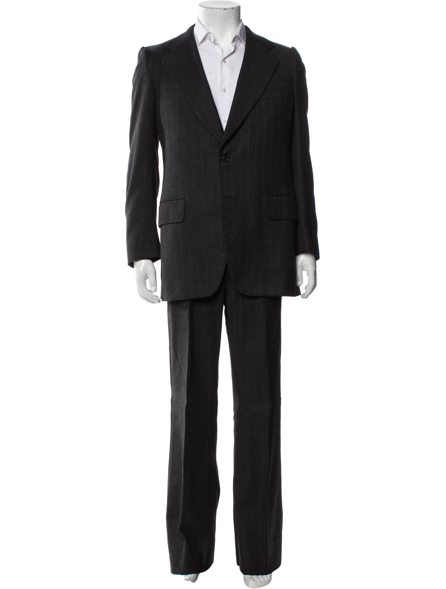 Brioni Wool Striped Two-Piece Suit