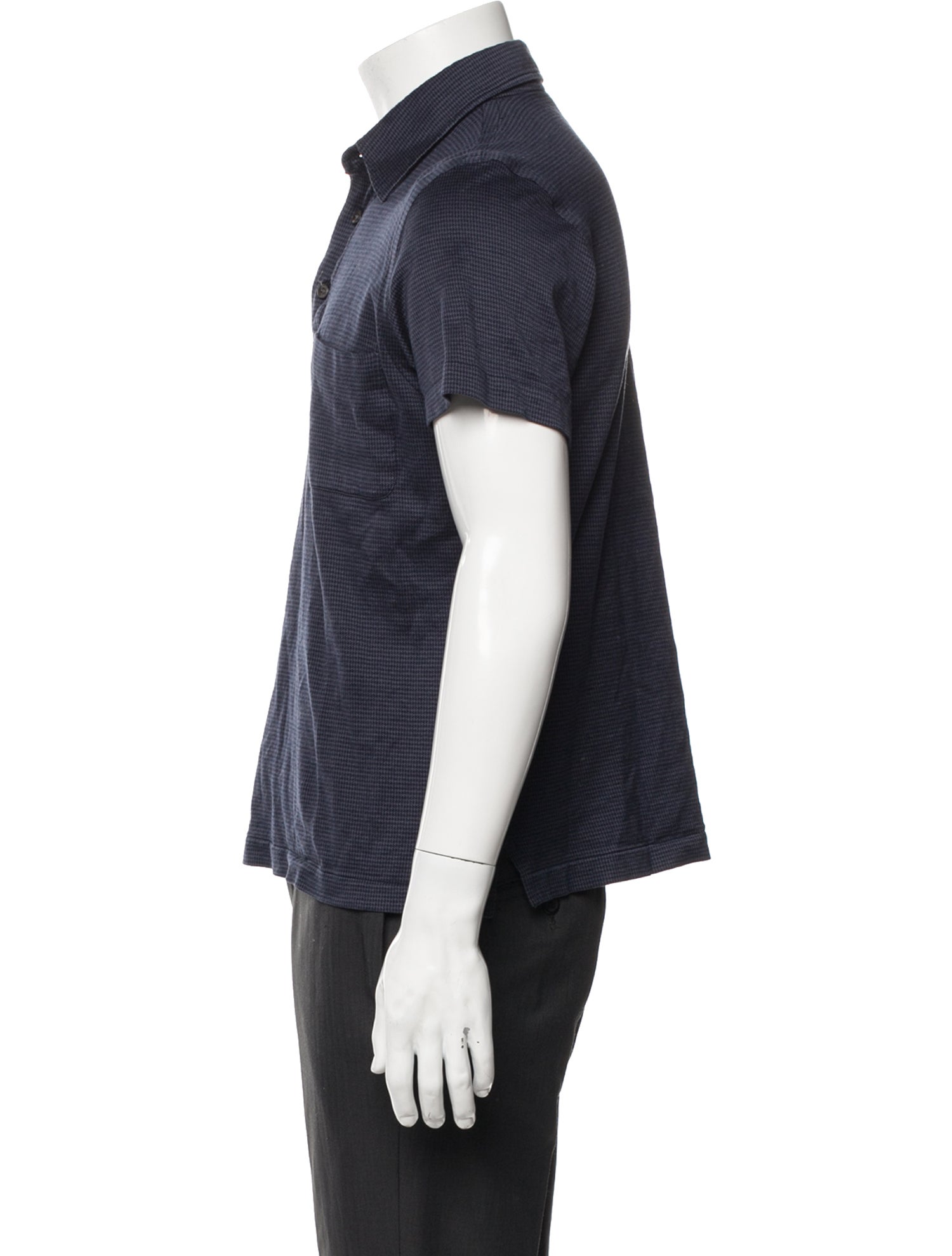 Brioni Crew Neck Short Sleeve Polo Shirt