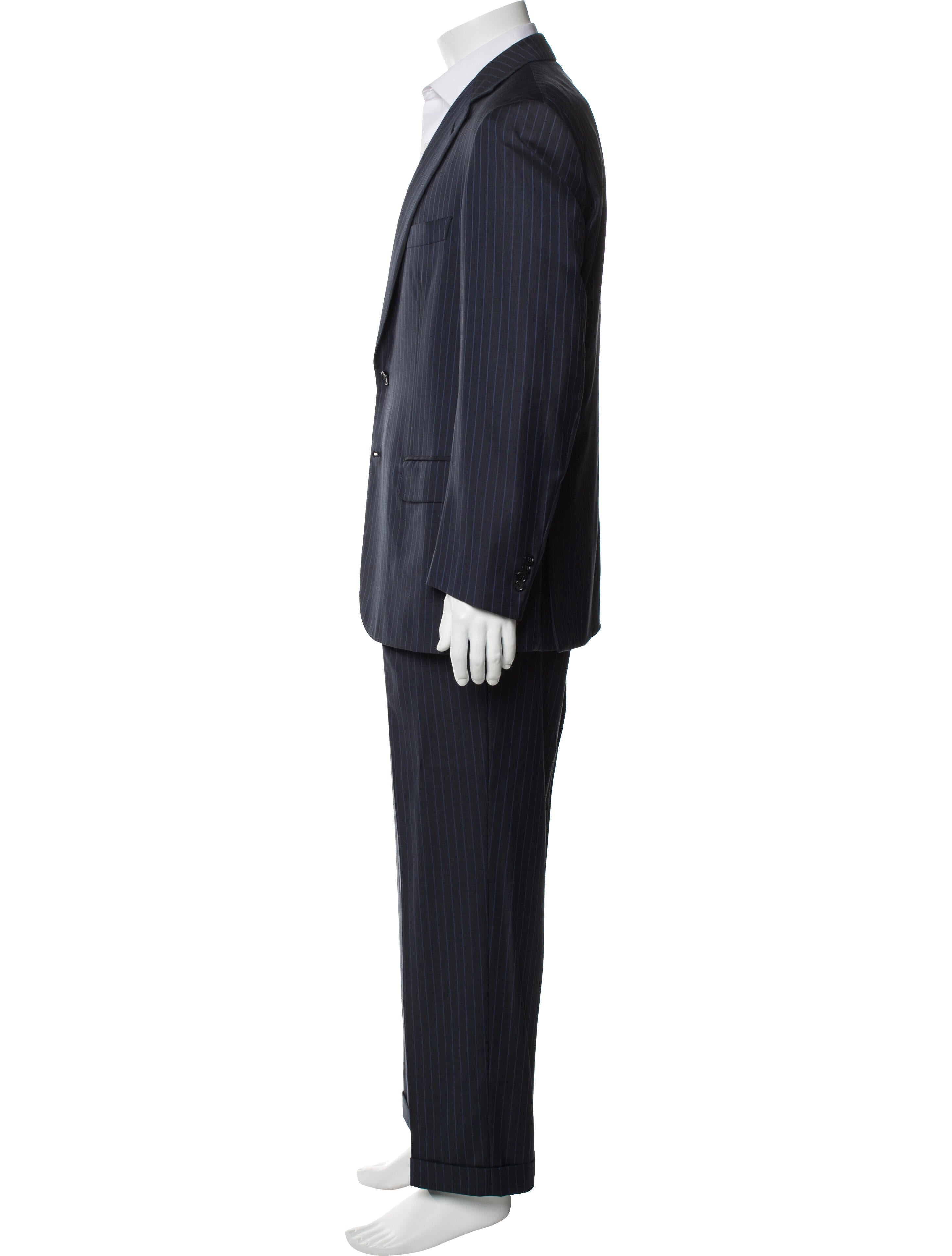 Brioni Wool Striped Two-Piece Suit