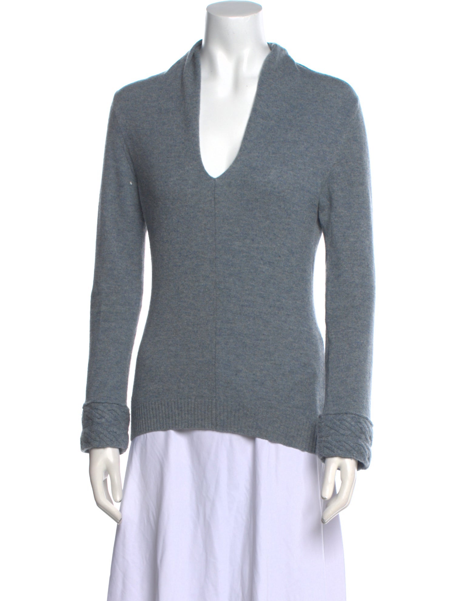 Brioni Wool V-Neck Sweater