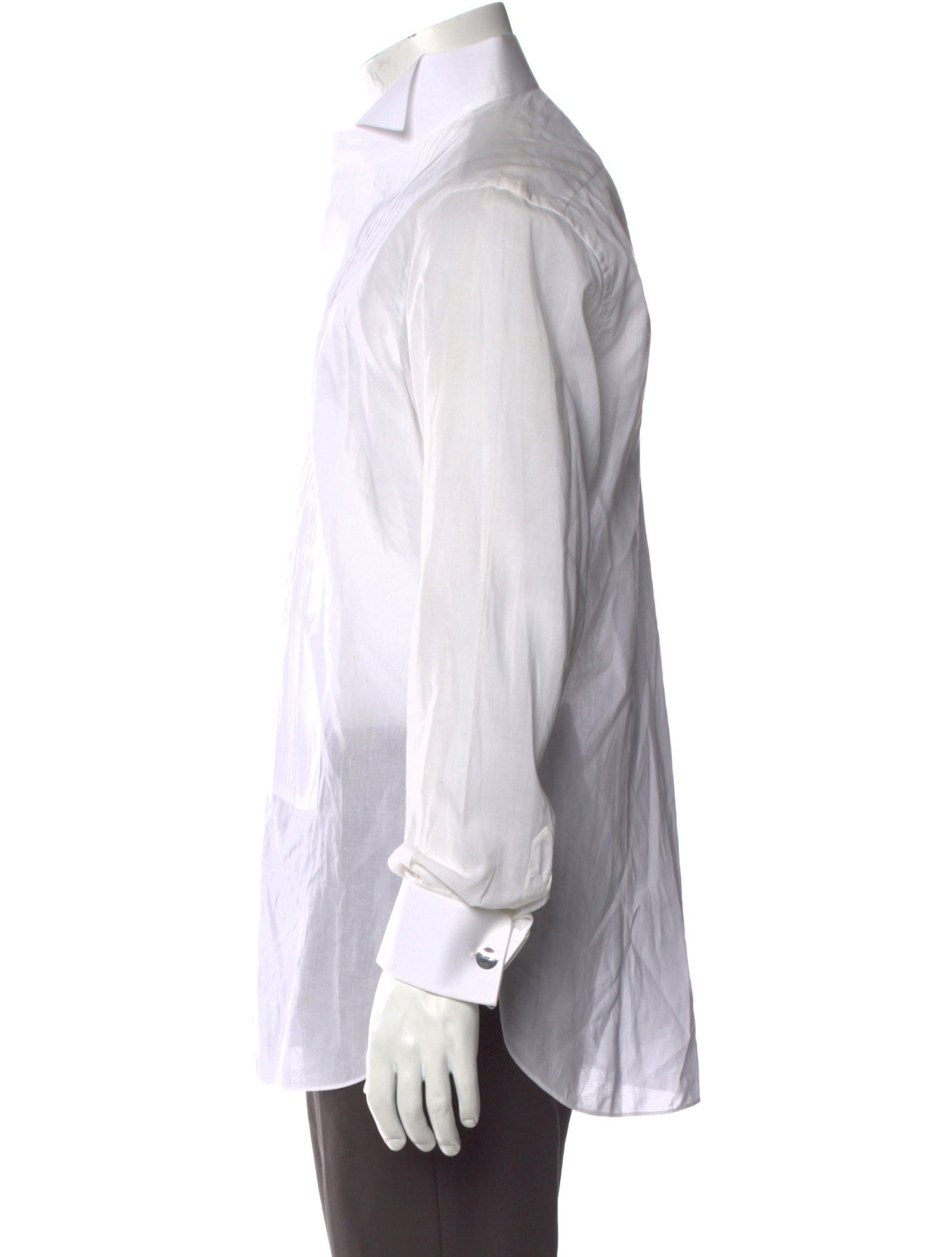 Brioni Long Sleeve Tuxedo Shirt