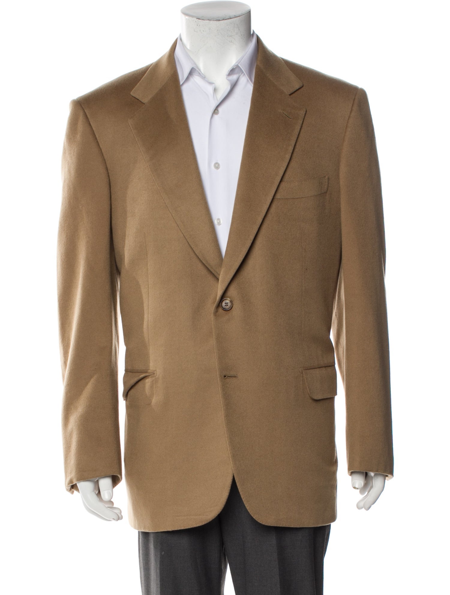 Brioni Silk Peacoat