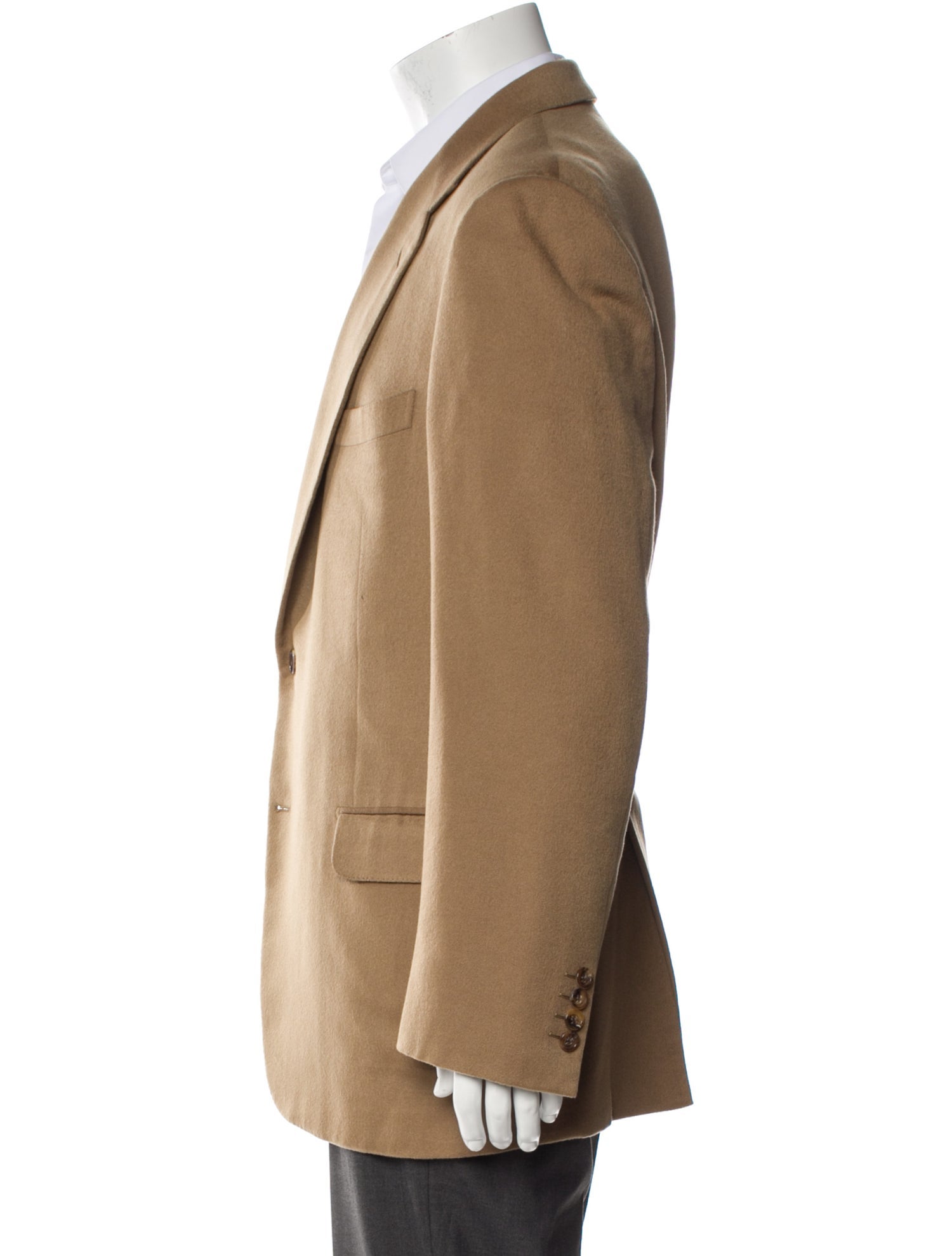 Brioni Silk Peacoat