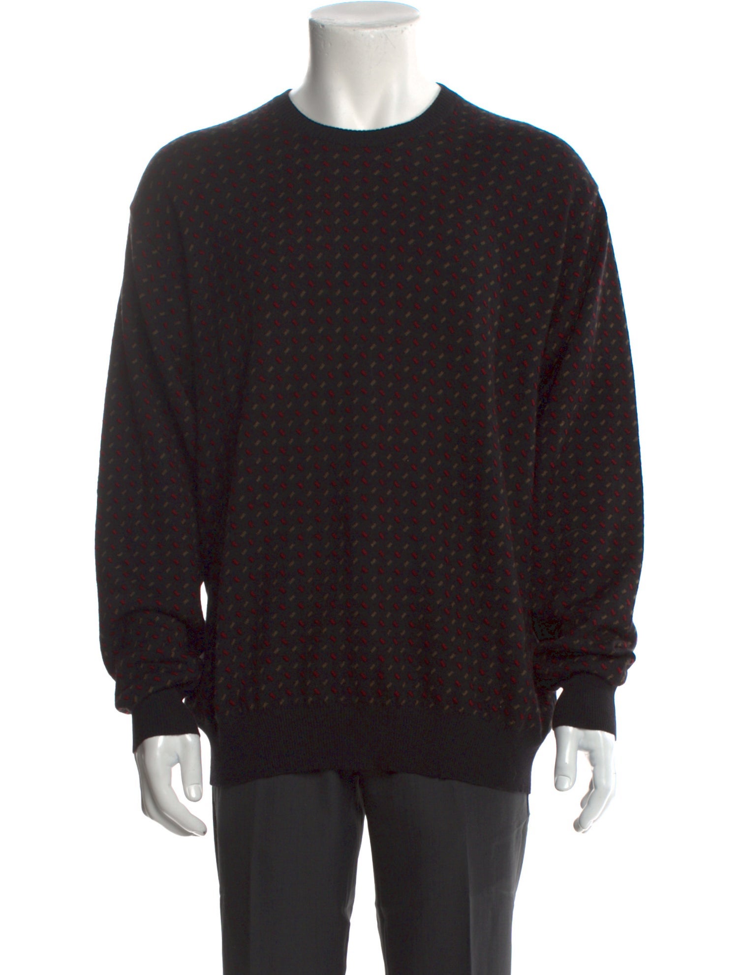 Brioni Silk Crew Neck Pullover